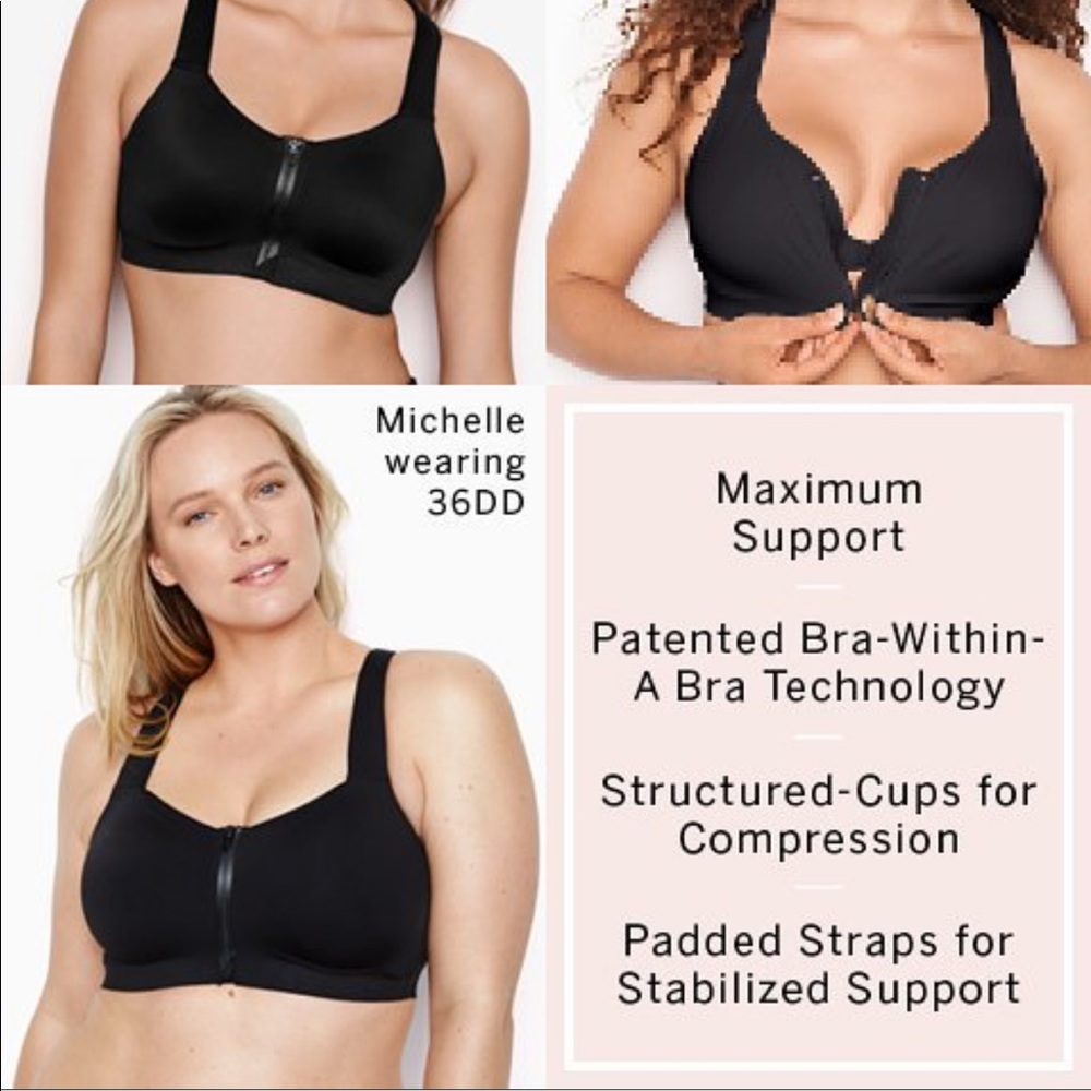 Knockout by Victoria Secret sports bra maximum support for high intensity cardio